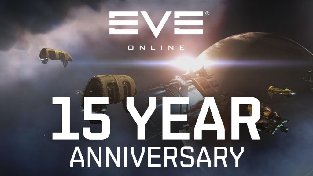 copertina del video celebrativo per i primi 15 anni di Eve Online