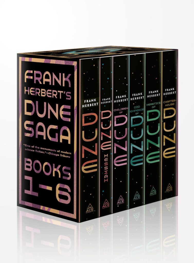 Le nuove edizioni in lingua inglese dei 6 libri di Dune