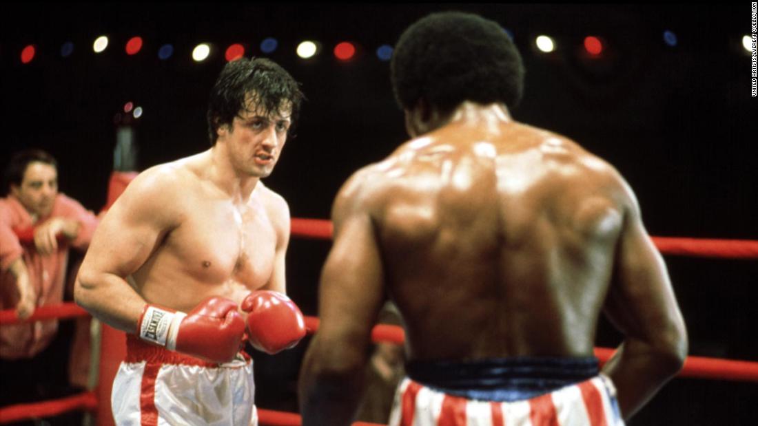 Rocky(Sylvester Stallone) vs Apollo Creed (Carl Weathers)