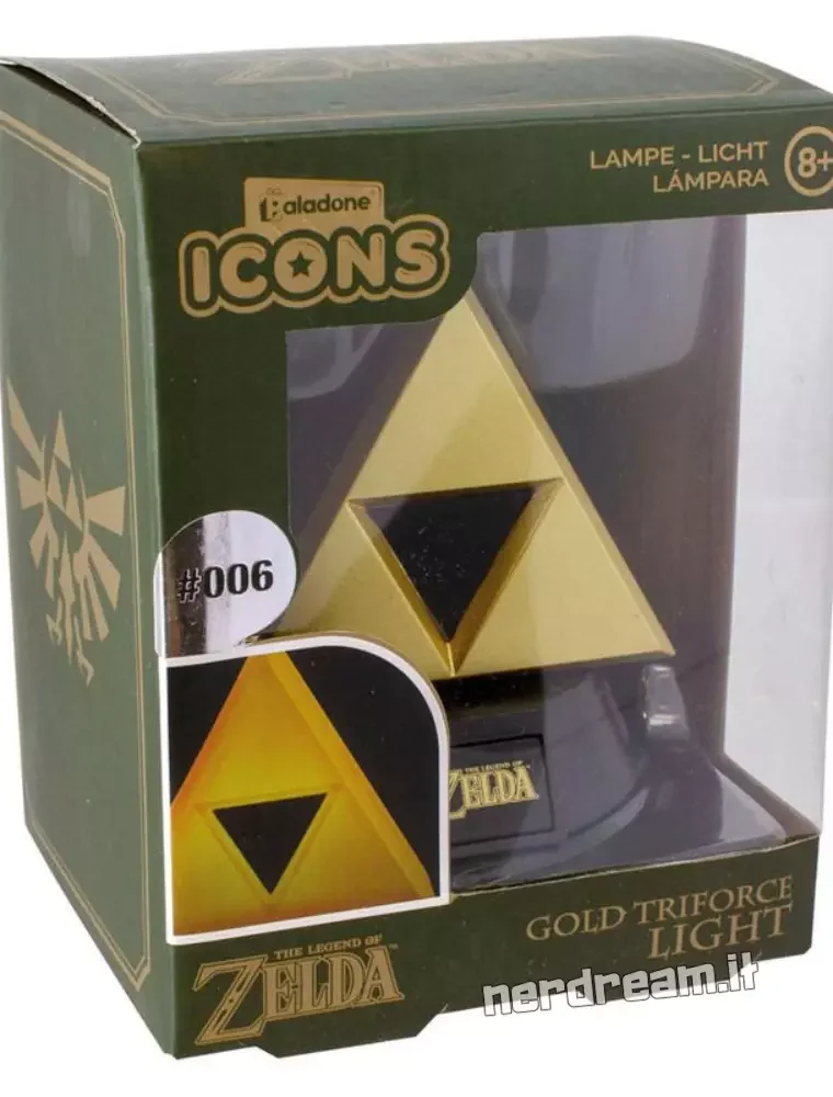 The Legend of Zelda 3D Light Triforce | Paladone Products