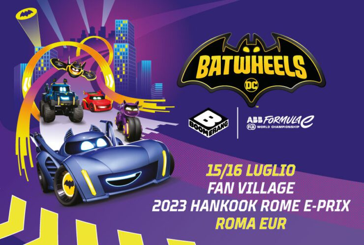 batwheels spettacolo roma formula-e